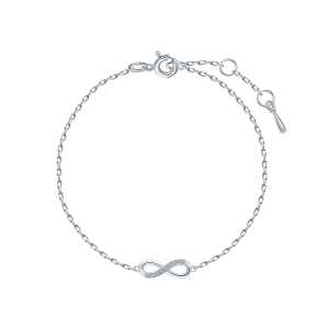 Серебряный браслет с бриллиантами природными