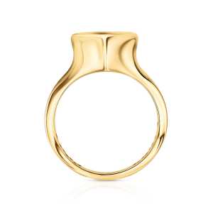 Золотое кольцо с бриллиантами природными