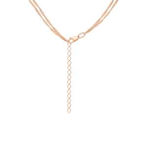 Колье из серебра